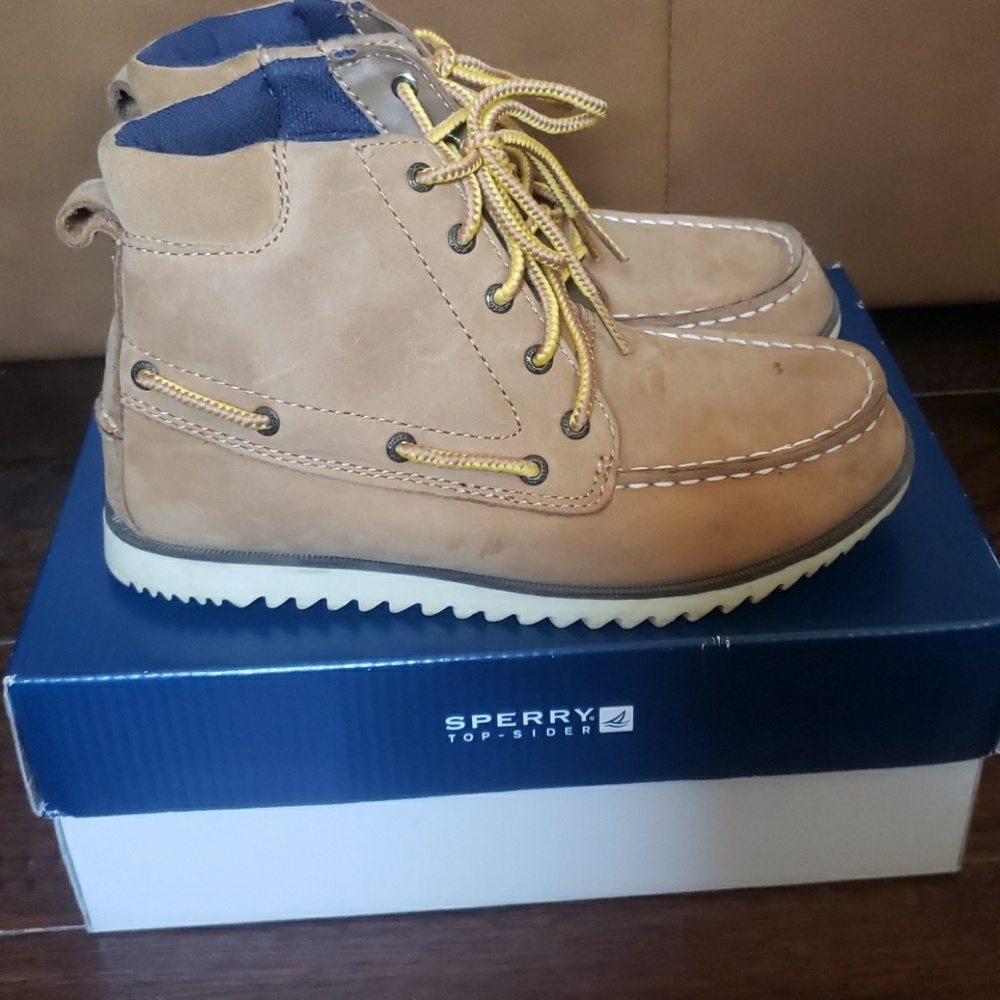 Sperry Top-Sider, Razor Boots; Boys; Lace up